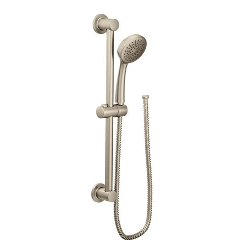 Moen Brushed nickel eco-performance showerhead handheld shower