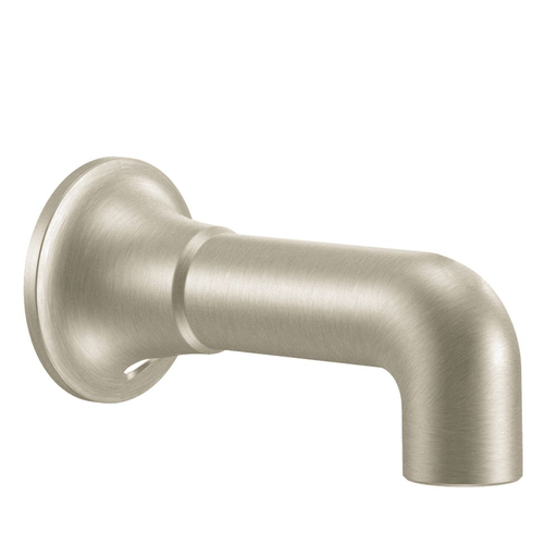 Icon Brushed nickel nondiverter spouts