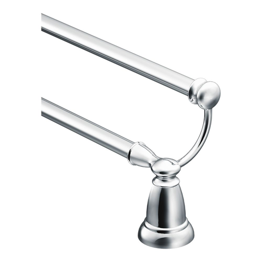 Banbury Chrome 24" double towel bar