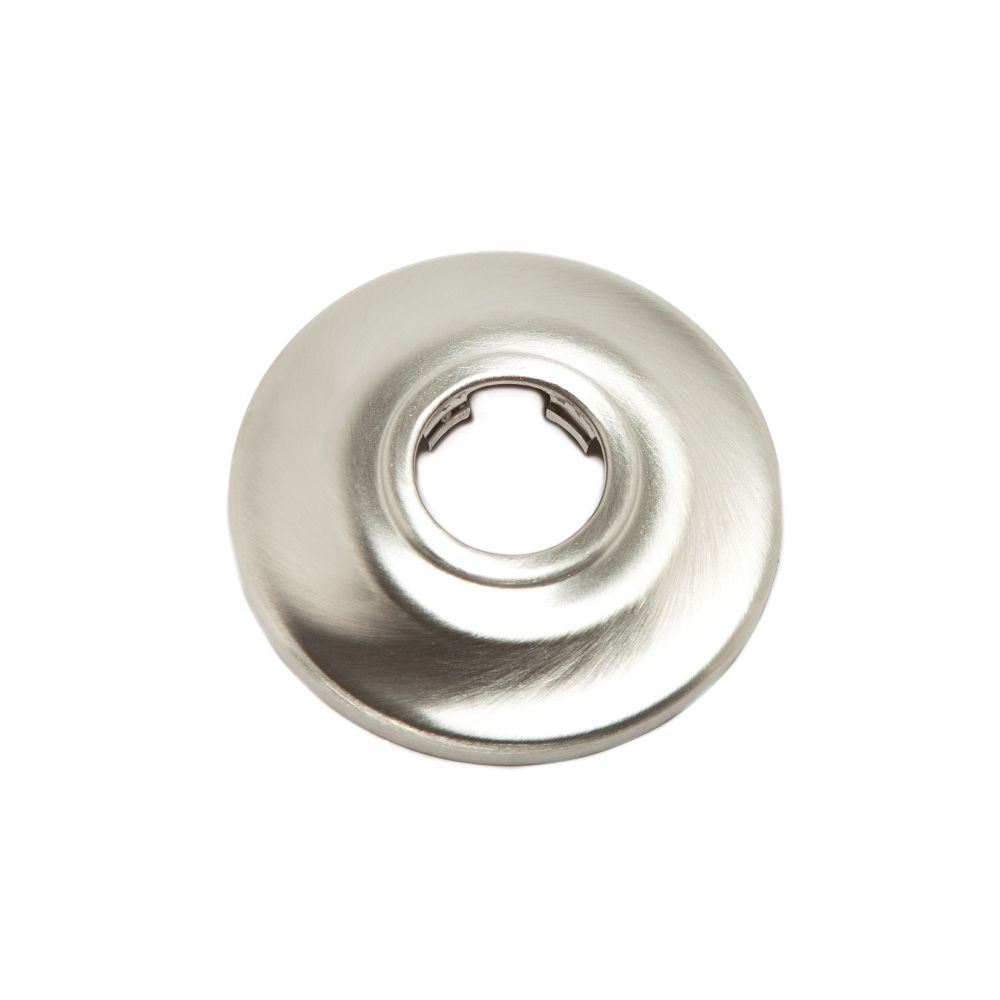 Moen Brushed Nickel Shower Arm Flange (2.5”L X 2.5”W X .5”H)
