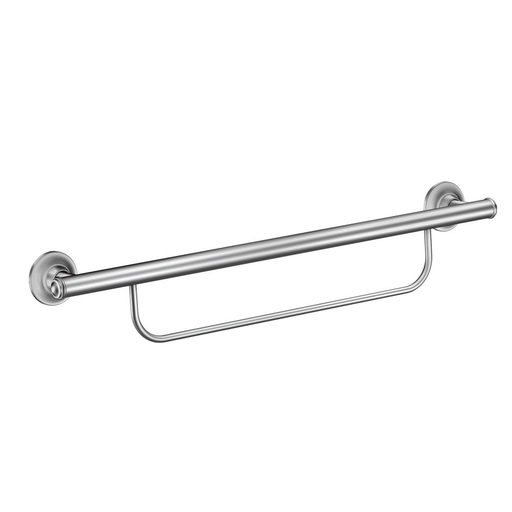 Grab Bar Chrome 24" grab bar with towel bar