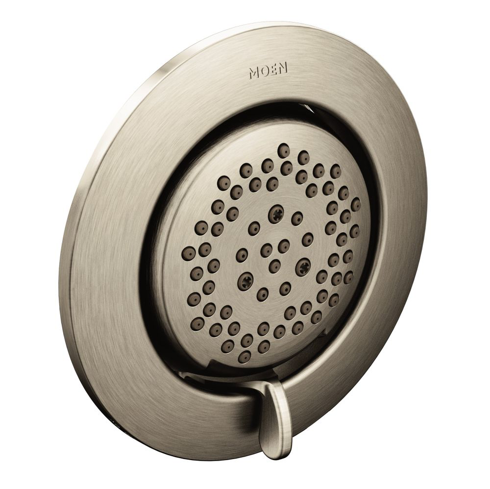 Mosaic Brushed nickel body spray