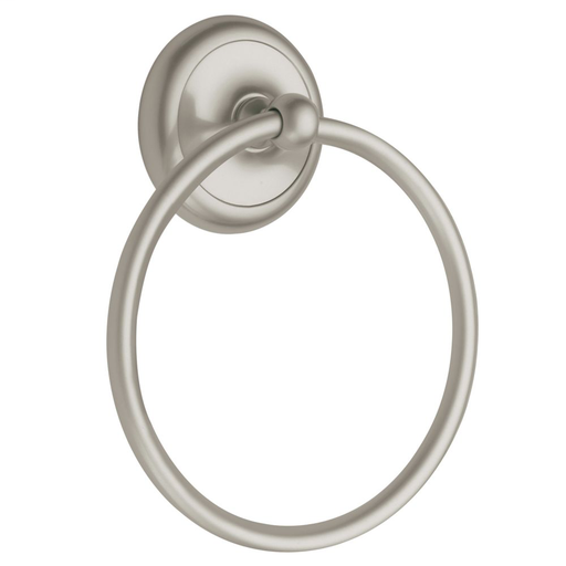 Yorkshire Satin nickel towel ring