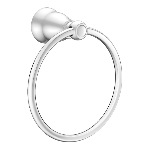 Traditional Chrome towel ring