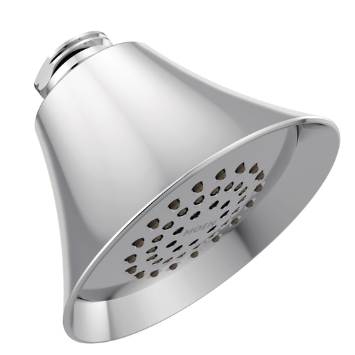 Moen Chrome one-function 3-3/4" diameter spray head standard