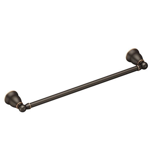 Traditional Mediterranean bronze 18" towel bar