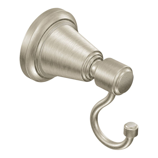 Bradshaw Brushed nickel robe hook