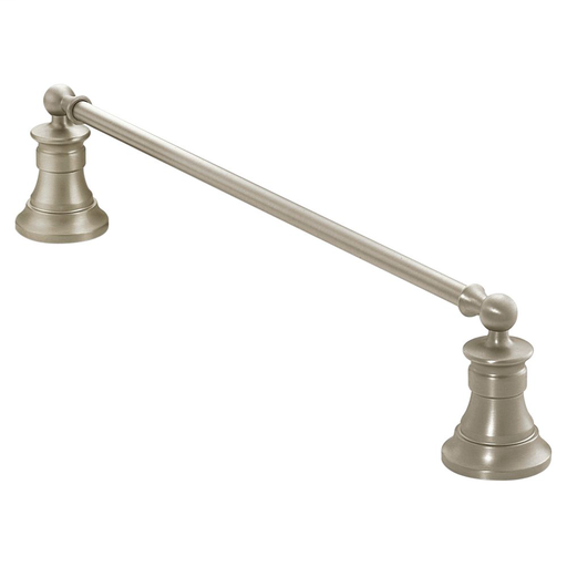 Waterhill Brushed nickel 24" towel bar