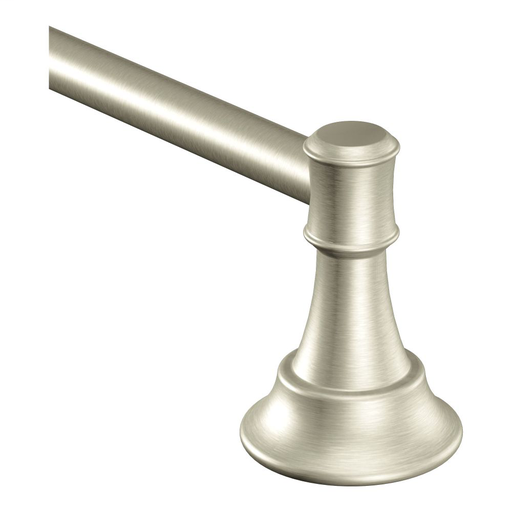 Ashville Brushed nickel 18" towel bar