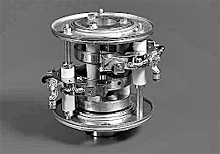 Product image for Woodhead SR902 Aero-Motive® Air Gap Slip Ring, 200A, 1 AWG, 2 Conductors, Bore Size 38.10mm (1.500") Diameter