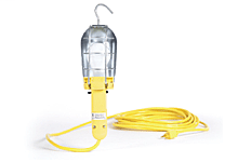 Product image for Woodhead 402 100W Hand Lamp w/ Metal Guard, 25' Cordset (1301090007)