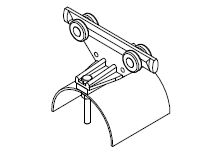 Value Plus Box Track for Flat Cable, Festoon Intermediate Car