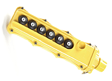 Product image for Woodhead 505B-RM Super-Safeway® Red Mushroom On/Off Switch, (1) NO Contact, 3A, 250V W