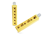 Product image for Woodhead 4002 Super-Safeway® Two Push Button Pendant Enclosure, 30.00mm (1.181") Opening W