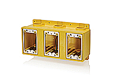 Product image for MOLEX 455-FD3 YEL FD OUTLET BOX
