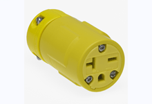 Super-Safeway Connector, 2 Pole/3 Wire, NEMA 6-20, 250V
