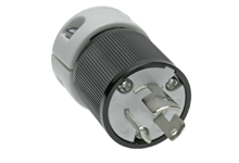 Woodhead 4730 Safeway® Plug with Locking Blade, 3 Pole/3 Wire, Non-NEMA, 15A/125V, 10A/250V Product image for Woodhead 4730 Safeway® Plug with Locking Blade, 3 Pole/3 Wire, Non-NEMA, 15A/125V, 10A/250V