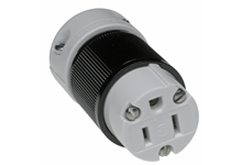 Product image for Woodhead 5269 Safeway® Connector 2 Pole/3 Wire, NEMA 5-15, 125V