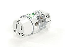 Product image for Woodhead 5269L Safeway® Connector, 2 Pole/3 Wire, NEMA 5-15, 125V, Lighted
