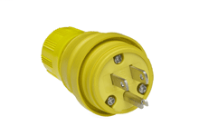 Woodhead 14W47 Watertite Extreme Plug, 2 Pole/3 Wire, NEMA 5-15, 125V, Cord Grip Body Size F2, Silicone Husk Product image for Woodhead 14W47 Watertite Extreme Plug, 2 Pole/3 Wire, NEMA 5-15, 125V, Cord Grip Body Size F2, Silicone Husk