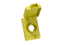 Product image for Woodhead 6503Watertite® Replacement Covers for FS/FD Box, NEMA 5-15, Single 15, 20A Straight Blade Yellow