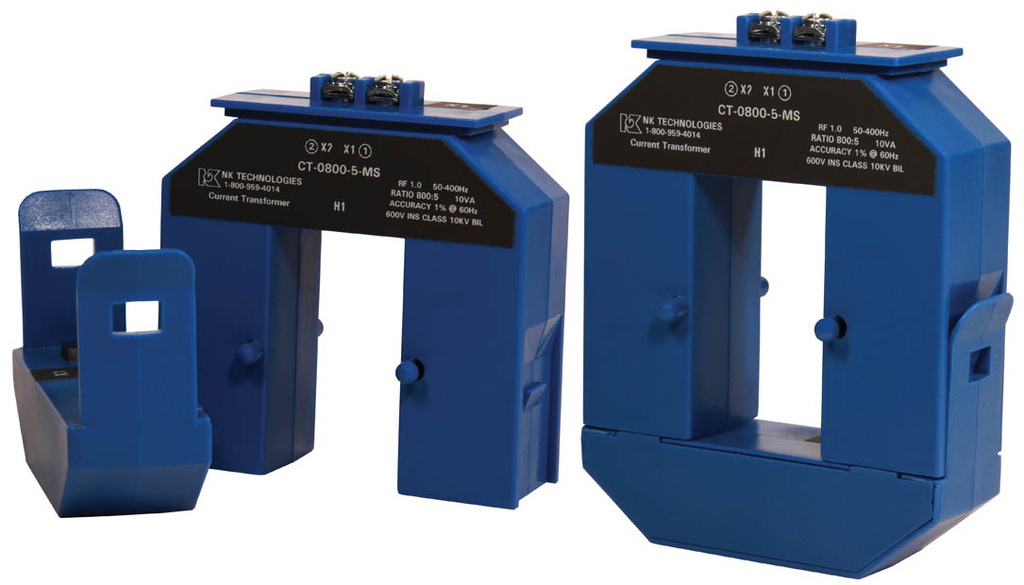 CT-0800-5-MS Current Transformer, Split-Core, 1.19 x 2.22 inch Aperture