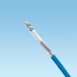 Product image for Panduit PUP6A04BU-UG Copper Cable, Cat6, 23, AWG, U/UTP, CMP-LP, Blue