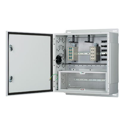 Product image for Panduit IAZ2424C Mild Steel, Junction Box, 610 x 297 x 610mm