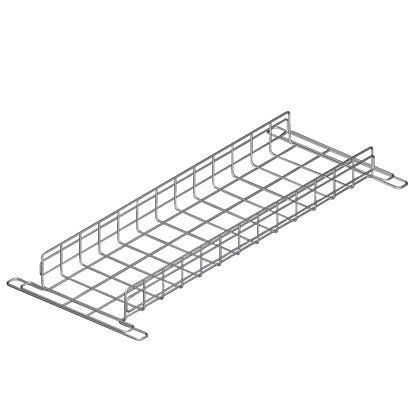 12"W x 4"D x 48"L section used to carry cables horizontally throughout the system. Centers the basket between pedestal supports. Attaches to GRPBPG pedestal bracket to provide secure connection and electrical bond to raised floor pedestal.