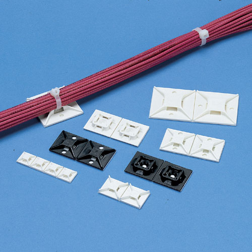 Panduit ABMS-AT-C Cable Tie Mount, Hi Temp. Adh., 1.1"x1.1" (27.9mm x 27.9mm), WH Product image for Panduit ABMS-AT-C Cable Tie Mount, Hi Temp. Adh., 1.1"x1.1" (27.9mm x 27.9mm), WH