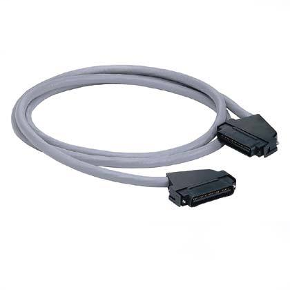 RJ21 plug to six Pan-Plug® Modular Plugs, straight.