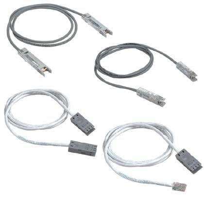 One 4 pair GP6™ PLUS Connector wired to a RJ45 Pan-Plug® T568A wiring scheme.