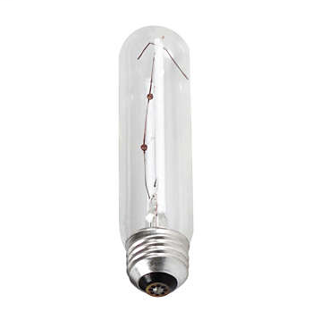 25W Med 120-130V T10 CL 1CT