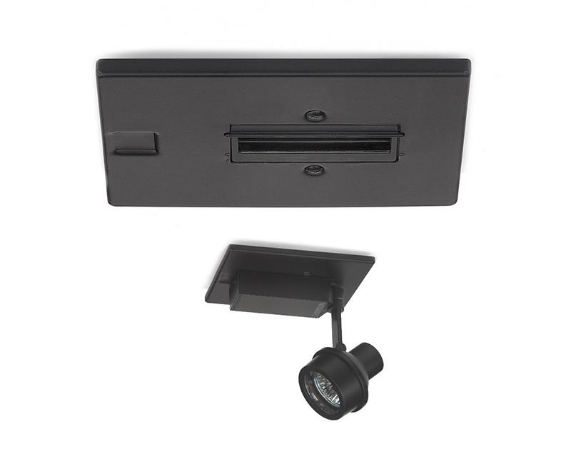 Product image for LOL 6170BK RECTANGULAR MONOPOINT, M