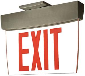 Caliber Series Edge-Lit Exit