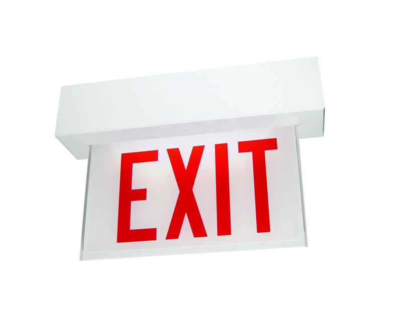 Edge-Glo Edge-Lit Exit