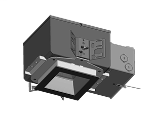 Product image for RAB NDIC4S20E ROUGH-IN IC RATED 4 SQUARE 20W ELV DIMMING DRIVER