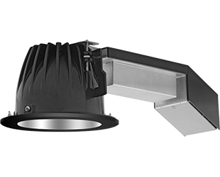 High performance, high efficiency alternative to incandescent lighting Integrated ceiling clamps make installation fast and secure for ceiling up to 1 1/4" thick. Nanostructure lens eliminates "hot spots" providing smooth and efficient light. Low-profile 