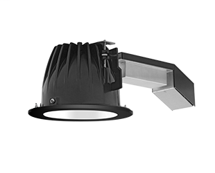 High performance, high efficiency alternative to incandescent lighting Integrated ceiling clamps make installation fast and secure for ceiling up to 1 1/4" thick. Nanostructure lens eliminates "hot spots" providing smooth and efficient light. Low-profile 