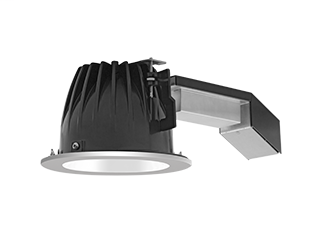 High performance, high efficiency alternative to incandescent lighting Integrated ceiling clamps make installation fast and secure for ceiling up to 1 1/4" thick. Nanostructure lens eliminates "hot spots" providing smooth and efficient light. Low-profile 