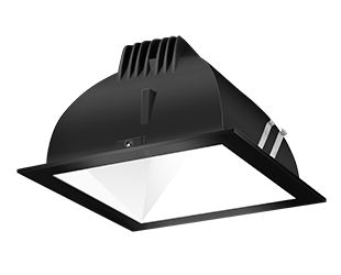 Butterfly bracket allows mounting with bar stock, "C" channel, 1/2" conduit or nailer bars Low-profile design allows for installation in ceilings with limited space. Absolute White 3-step consistency and black body accurate. Nanostructure lens eliminates 