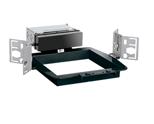 Butterfly bracket allows mounting with bar stock, "C" channel, 1/2" conduit or nailer bars Low-profile design allows for installation in ceilings with limited space. Sturdy design with die cast aperture frame. 90 CRI.