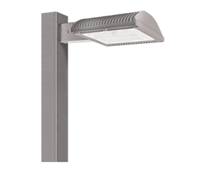 66% energy cost savings vs. HID 100,000-hour LED lifespan. Type II distribution. 5-year warranty.