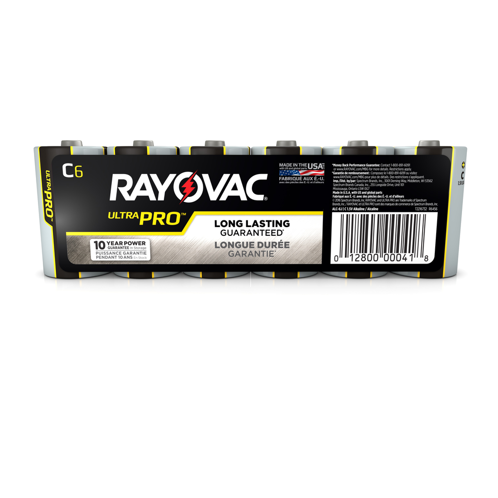 RAY-O-VAC AL-C-6J SIZE-C ALKALINE INDUSTRIAL BATTERY RAY-O-VAC AL-C-6J SIZE-C ALKALINE INDUSTRIAL BATTERY