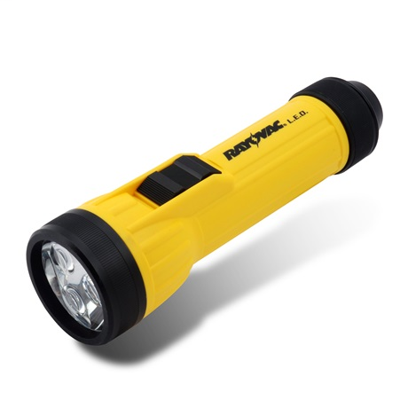 3 LED 2D Flashlight
