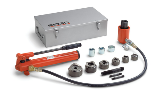 HKO-186 1/2"-2" Hydraulic Kit w/Hand Pump (Includes 2 Draw Bolts, Draw Bar, Spacers, 3' Hose)