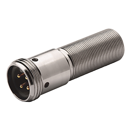Proximity Sensor, 3-Wire DC, Extended Range Short Barrel, 30mm Diameter, Tubular:Nickel Plated Brass, Short, 20mm Sensing Distance, Unshielded, N.C., Sink (NPN) Output, Mini QD