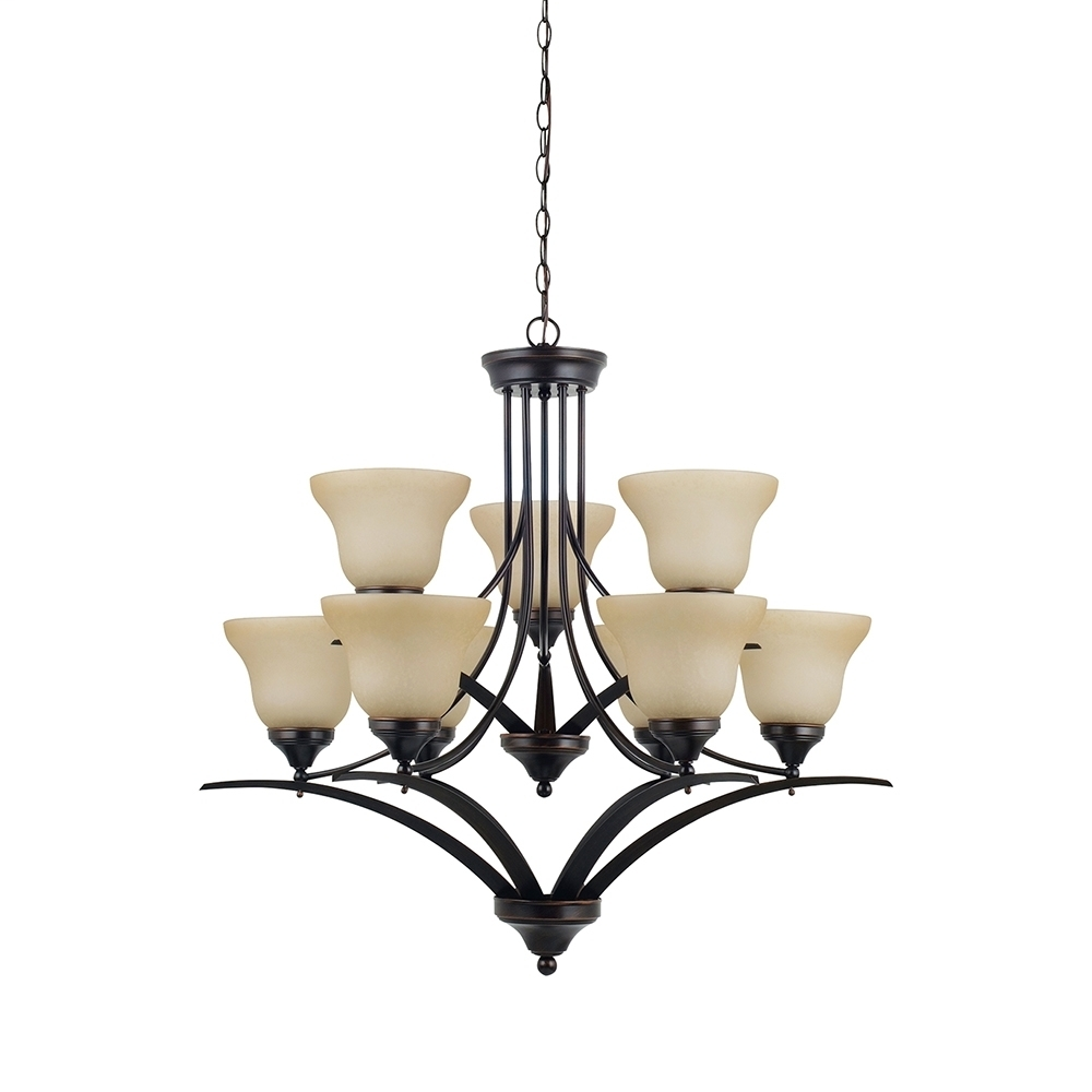 Nine Light Chandelier