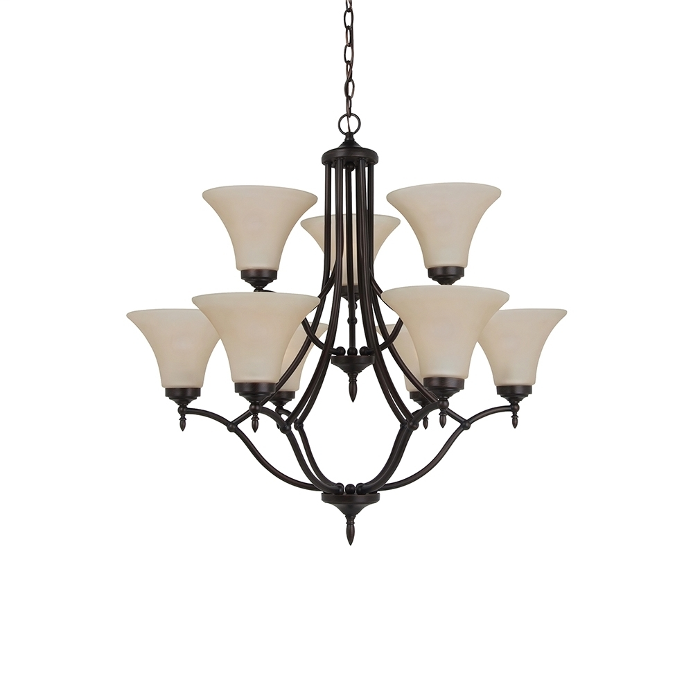 Nine Light Chandelier