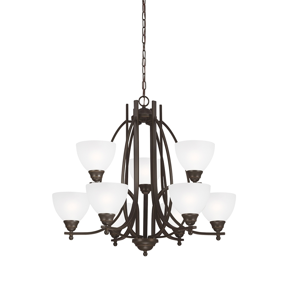 Nine Light Chandelier